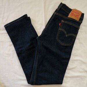 Levi's 513 jeans sz 30 x 32 slim straight EUC